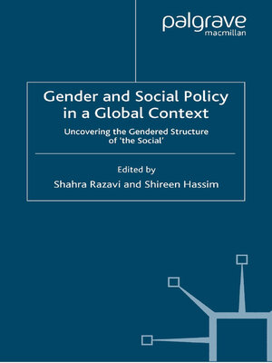 cover image of Gender and Social Policy in a Global Context